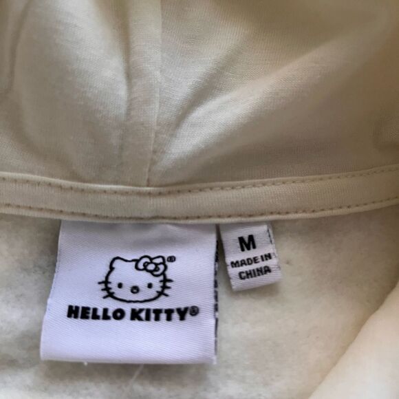 Sanrio Hello Kitty  Sweatshirt Front Back Graphic Cotton Oversized Hoodie Medium - Picture 9 of 10